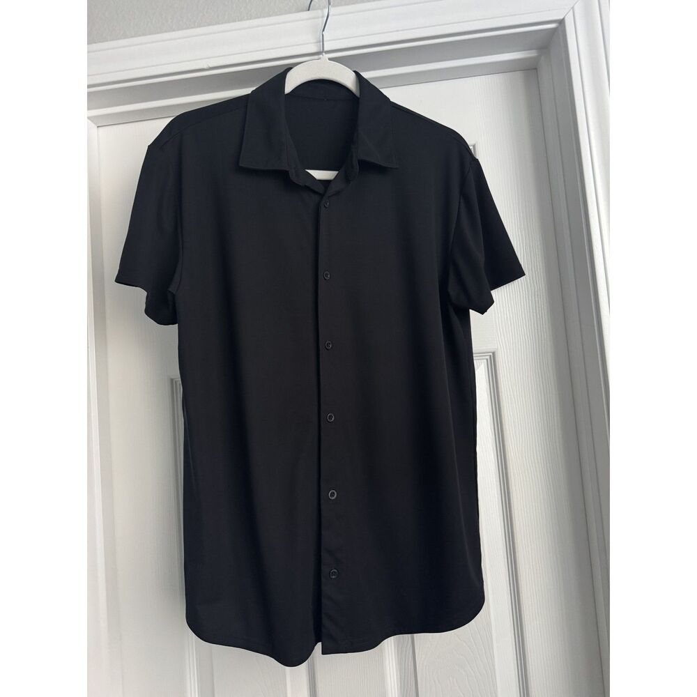 BYLT Short Sleeve Button Down M Shirt Excellent Condition